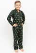 Піжама для хлопчика Cyberjammies Forrest 3008 4-5 років/110 см Зелений з принтом лисиці (5051877531321) - изображение 1
