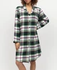 Халат жіночий Cyberjammies Forrest 0511 16/XL Зелений у клітку (5051877529298) - изображение 1