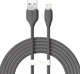 Кабель Baseus Jelly Liquid Silica Gel Lightning - USB (2.4A) 2м для зарядки и передачи данных Black (CAGD000101) - изображение 1