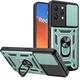 Чохол Fiji Camera Defence для Xiaomi Redmi 12 бампер із захистом камери та підставкою Green - зображення 1