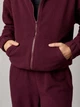 Спортивный костюм утепленный женский ISSA PLUS 14873 2XL Темно-бордовый (issa2007682646029) - изображение 4
