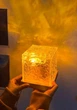Детский ночник Куб с RGB подсветкой на 16 цветов и проекцией северного сияния от USB - изображение 4