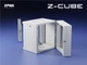 ZPAS Шафа 19", 15U, Z-CUBE, зі змінними бічними стінками, 600х600 мм, максимально 100кг, сірий - зображення 2