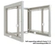 ZPAS Шафа 19", 15U, Z-BOX, зі змінними бічними стінками, 600х600 мм, максимально 100кг, сірий - зображення 3