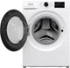Gorenje Пральна машина фронтальна, 9кг, 1400, A+++, 54,5см, дисплей, інвертор, пара, Wi-Fi, білий - зображення 6