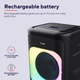 Trust Портативна акустична система Azura 50Вт, 1.0, ВТ 5.2, TWS, MP3, IPX4, RGB, Чорний - зображення 7