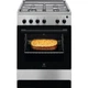 Electrolux Плита газова, 59л, 60x60см, нерж - зображення 1