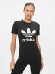 Koszulka damska bawełniana Adidas GN2896 34.5 Czarna (4064044803641) - obraz 1