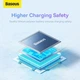 Портативный павербанк Baseus Airpow 20000 mAh на 20W 3A с технологией QC3.0+PD3.0 ( Model PPAP-20K ) с сквозной зарядкой, + кабель в комплекте Черный - изображение 6