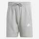 Krótkie spodenki męskie adidas M 3S FT SHORT IC9437 XL Jasnoszare (4066745303222) - obraz 6