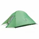 Намет двомісний Naturehike Cloud Up 2 Updated NH17T001-T 210T зелений (6927595730577) - зображення 1
