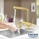 Дозатор врізний для миючого засобу GROHE Cosmopolitan 40535GL0 - зображення 3