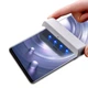 Защитное стекло 3D Tempered Glass UV для Motorola Edge 50 Fusion с клеем и лампой - изображение 3