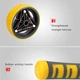 Ролик для пресса LiveUp Exercise Wheel 19 см Yellow-Black (LS3371) - изображение 4