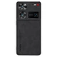 Шкіряний чохол - накладка Fanoya для ZTE nubia Z60 Ultra black - зображення 1