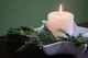 Свічка парафінова циліндрична Bispol AURA Candles Молоча (sw60/120-011) - изображение 3