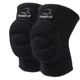 Наколінники PowerPlay PP-8000 Elastic Knee Support (пара) чорні M - изображение 1