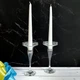 Набір свічок столових Bispol AURA Candles s30-090 Білі - изображение 8