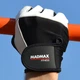 Рукавички для фітнесу MadMax MFG-444 Fitness White XXL - изображение 9