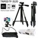 Штатив для фотоаппарата трипод 3120A + чехол Чёрный - изображение 4