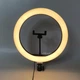 Кільцева LED лампа зі штативом 2м RING FILL LIGHT 30см свтлодіодна від USB селфі кольцо - QX-300T - зображення 8