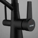 Смеситель для кухни под фильтр с гибким изливом Gappo G4398-16 Черный - изображение 9