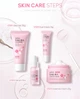 Набор косметики для увлажнения и омоложения кожи лица 4в1 Laikou Japan Sakura, 4 продукта 210г - изображение 3