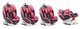 Дитяче автокрісло Sesttino Oktagon ISOFIX pink 0-36 кг Рожеве - зображення 7
