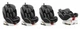 Дитяче автокрісло Sesttino Oktagon ISOFIX melange grey 0-36 кг Сіре - зображення 5