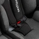 Дитяче автокрісло Sesttino Oktagon ISOFIX melange grey 0-36 кг Сіре - зображення 7