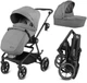 Дитяча універсальна коляска 2 в 1 Kidwell Velmont gray - изображение 2