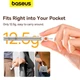 Універсальний тримач для телефону Baseus Portable Series Folding Phone Stand - зображення 8