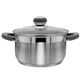 Каструля з нержавіючої сталі Zauberg 6,1л ZB-6,1 CG GREY - зображення 1