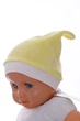 Шапка велюровая Зайка желтая 6м+ (36644) - изображение 1