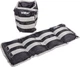 Утяжелители LiveUp Wrist/Ankle Weights 2 шт по 3 кг Black-Grey (LS3011-3) - изображение 2