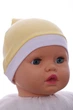 Шапка ковпачок інтерлок Babykroha жовта 1м+ (43265) - зображення 3