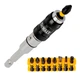 Держатель бит DeWalt с подвижной головкой и набором бит 10 шт Черный (1014-812-00) - изображение 8