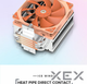 Процесорний кулер Intel LGA115X/1366/1700 AMD AM4/AM5TDP 200W GAMEMAX Ice Wind - изображение 13