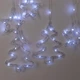 Гирлянда светодиодная GarlandoPro 1733071W Штора 120 LED 3х0,9 м звезда и елка 8 режимов работы белый (117-107-1733071W) - изображение 1