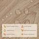 Самоклеящаяся виниловая плитка Sticker Wall дуб молочный (СВП-010) Матовая SW-00001129 - изображение 4