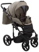 Коляска 2 в 1 Adamex Porto Light ECO шкіра 100% SA-9 темний капучино - зображення 7
