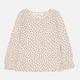 Дитячий лонгслів для дівчинки H&M 1002445ral 110 см Бежево-чорний (PS2030000315895) - зображення 1