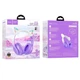 Навушники Hoco W42 Cat ears BT headphones Біло-Пурпурний - зображення 3