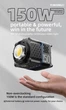 LED-світло освітлювач студійне світло Yongnuo YN150 2700-6500K - зображення 10
