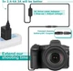 USB-адаптер живлення EP-5C для Nikon Nikon 1J1 1J2 1J3 1S1 1AW1 V3 Coolpix A Coolpix P1000 — замість АКБ EN-EL20 (A1002) - зображення 2