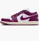 Кросівки Air Jordan 1 Low Violet/White DC0774-161 39 - зображення 1