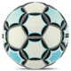 Мяч футбольный №5 CRYSTAL SOCCERMAX FB-7997 (№5, 5 сл., сшит вручную, Белый-голубой) - изображение 2