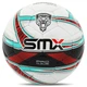 М'яч футбольний професійний №5 SOCCERMAX FB-5049 (PU, Білий-червоний) - зображення 1