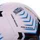 Мяч футбольный №5 PU ламинированный гибридная сшивка HYBRID SOCCERMAX FIFA FB-3114 (PU, Белый-черный-голубой) - изображение 2
