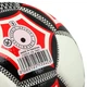 Мяч футбольный №5 CRYSTAL SOCCERMAX FB-7997 (№5, 5 сл., сшит вручную, Белый-красный) - изображение 2